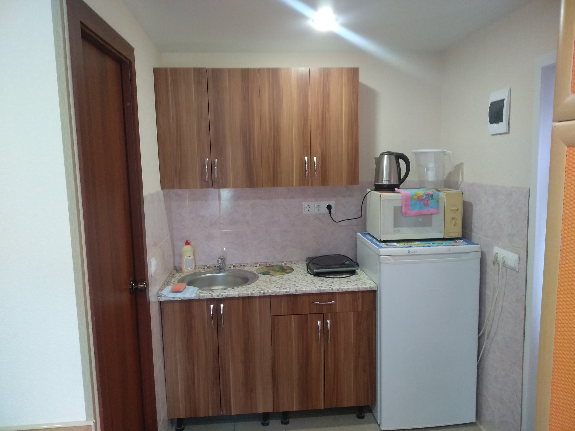 Уютный одноместный номер с двуспальным диваном